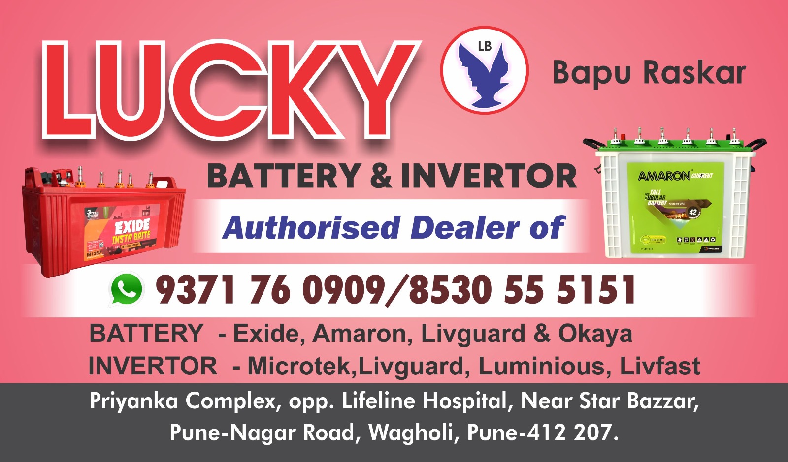 Lucky Battery & Invertor
